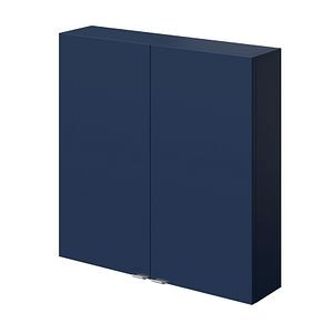 Dulap suspendat baie, 60 x 60 x 15 cm, albastru  GoodHome Imandra