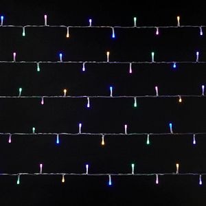 Instalatie brad LED RAINBOW, 400 leduri, iluminat multicolor