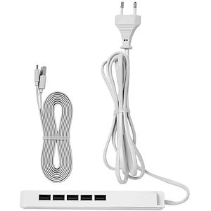 Controler iluminat dulap bucatarie GOODHOME Caraway, 5 panouri, 22.2 cm, 90W, IP20, alb