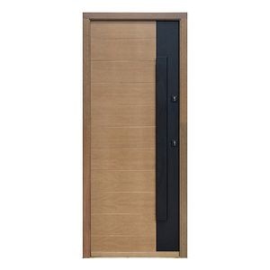 Usa de exterior pentru casa, lemn, stejar, stanga, 205 x 88 cm • Fortia Sassel