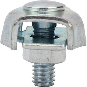 Clema simpla cabluri DIALL, 4mm, otel, 2 bucati