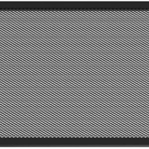 Front usa GoodHome Winterana, otel mesh, aluminiu, 60 x 35.6 cm, negru