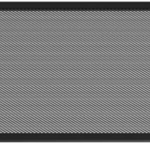 Front usa GoodHome Winterana, otel mesh, aluminiu, 80 x 35.6 cm, negru