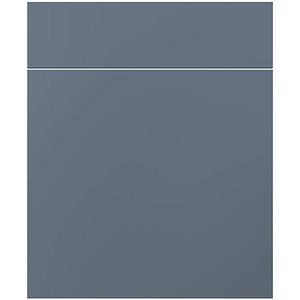 Front usa GOODHOME Alisma, MDF, 60 x 71.5 cm, albastru mat