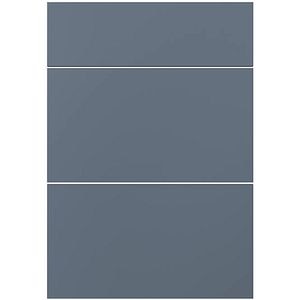 Front usa GOODHOME Alisma, MDF, 50 x 71.5 cm, albastru mat