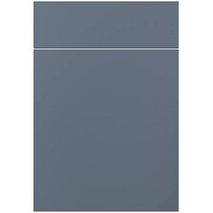 Front usa GOODHOME Alisma, MDF, 50 x 71.5 cm, albastru mat