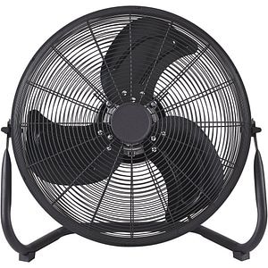 Ventilator de podea, 3 trepte de viteza, D 45 cm, 110W, negru