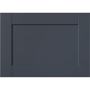 Front usa sertar GOODHOME Ashmead, 49.7 x 35.6 cm, albastru mat