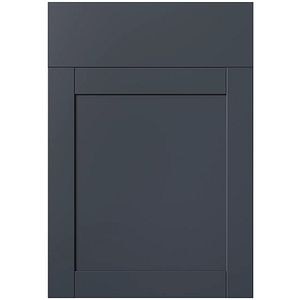 Front usa sertar GOODHOME Ashmead, 49.7 x 71.5 cm, albastru mat