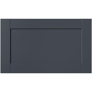 Front usa sertar GOODHOME Ashmead, 59.7 x 35.6 cm, albastru mat