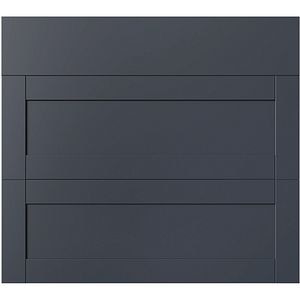 Front usa sertar GOODHOME Ashmead, 79.7 x 71.5 cm, albastru mat