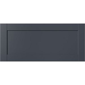 Front usa sertar GOODHOME Ashmead, 79.7 x 35.6 cm, albastru mat