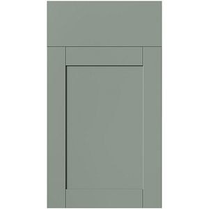 Front usa sertar GOODHOME Ashmead, 39.7 x 71.5 cm, verde mat