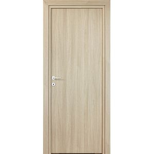 Usa interior Karpat, fara geam, reversibila, MDF, 88 x 203 cm, maro deschis