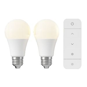 Pachet 2 becuri LED, smart si telecomanda • Jacobsen Myko