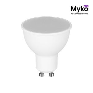 Bec LED, smart, GU10, RGB, 32 W, 350 lm • Jacobsen Myko