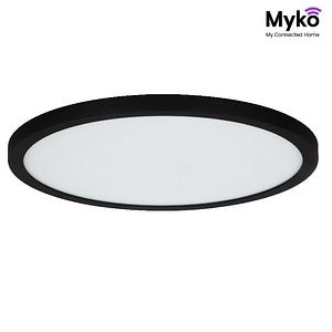 Spot LED, smart, negru, IP44 • Jacobsen Myko