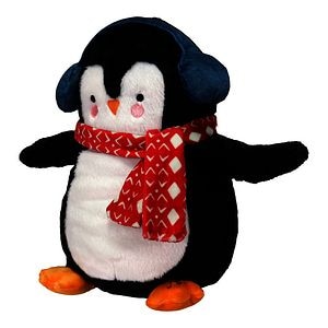 Animatie Pinguin Cantaret, 24 cm, multicolor