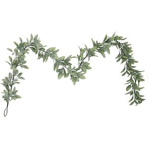 Ghirlanda Frunze si Afine, plastic, 1.8 m, verde