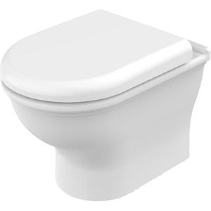 Vas WC suspendat GOODHOME Endel HDC889WH, ceramica, 35.5 x 52 x 36.2 cm, alb