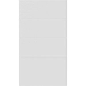 Front usa 4 sertare GoodHome Stevia, 40 x 72 cm, alb mat