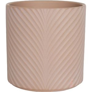 Ghiveci flori VERVE, teracota, D 13 cm, roz