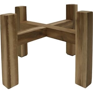 Suport ghiveci VERVE Basic, lemn de acacia, 12 cm