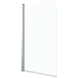 Paravan cada Cooke & Lewis Arkell, 75 x 130 cm, sticla securizata 4mm, profil argintiu