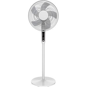 Ventilator cu picior, 3 trepte viteza, D 40 cm, 45W, alb