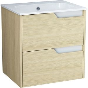 Set baza cu lavoar Tolima, 60 cm, stejar