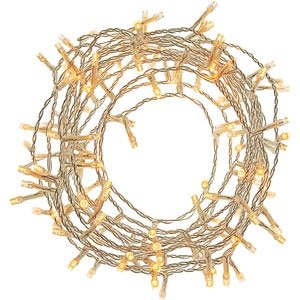 Ghirlanda luminoasa, 120 led-uri, 9.95 m, iluminare alb cald