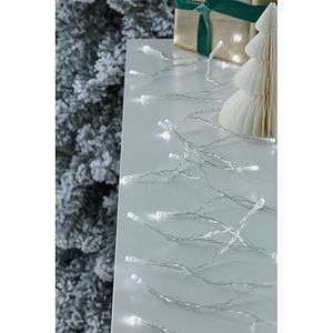 Instalatie de Craciun, 50 LED, 5 m, iluminare alb rece