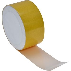 Banda dublu adeziva gazon, cauciuc, 5 cm x 10 m, galben