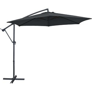 Umbrela de exterior GOODHOME Kigali, 3 x 3m, negru