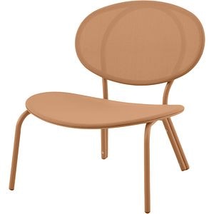 Scaun terasa Matola, otel, 69.5 x 77 x 77 cm, portocaliu