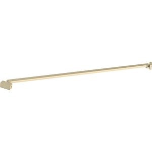Bara de fixare perete GOODHOME Ledava, 70 cm, aluminiu, auriu