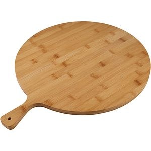 Tocator pizza GOODHOME, bambus, 50 cm, maro