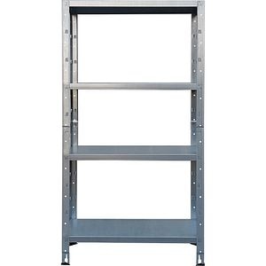 Raft atelier Clip, metal, 70 x 30 x 133cm, argintiu