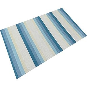 Covor exterior GOODHOME, 120x170 cm, polipropilena, albastru