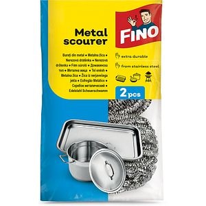 Burete de vase FINO, inox, 2 bucati