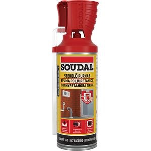 Spuma poliuretanica, aplicare manuala, 300 ml, Galben  Soudal