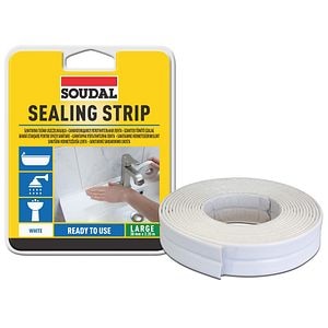 Banda izolare cada, 3.8 cm x 3.35 m, Alba  Soudal
