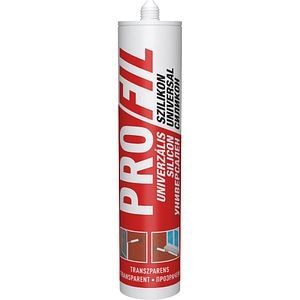 Silicon Universal, Transparent, Aplicare Pistol, 270 Ml  Profil 