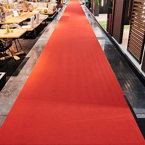 Mocheta Expo Scene, poliamida, 2 m, rosu