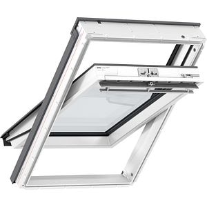 Fereastra mansarda VELUX Basic GLU MK06 0061Z, lemn, operare de sus, 78 x 118 cm, alb