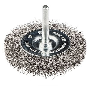 Perie disc sarma VERTO, 50mm, otel