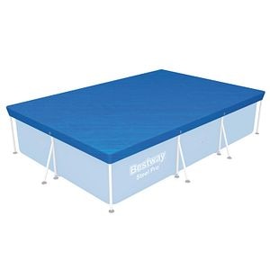 Prelata pentru piscina BESTWAY, cu cadru, dreptunghiulara, compatibil Bestway Frame 300x201 cm, albastru