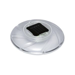 Lampa solara LED BESTWAY, pentru piscina, 7 culori, plutitoare, diametru 18 cm