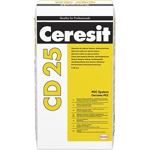 Mortar fin pentru reparatii CERESIT CD 25, 25 kg