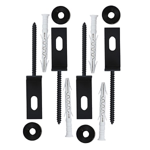 Conector tip O, set 4 buc., negru, 18 x 10 x 3 cm  Polbram
